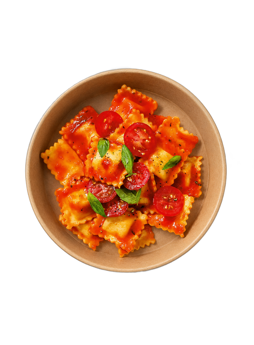 Vegane Ravioli Napoletana