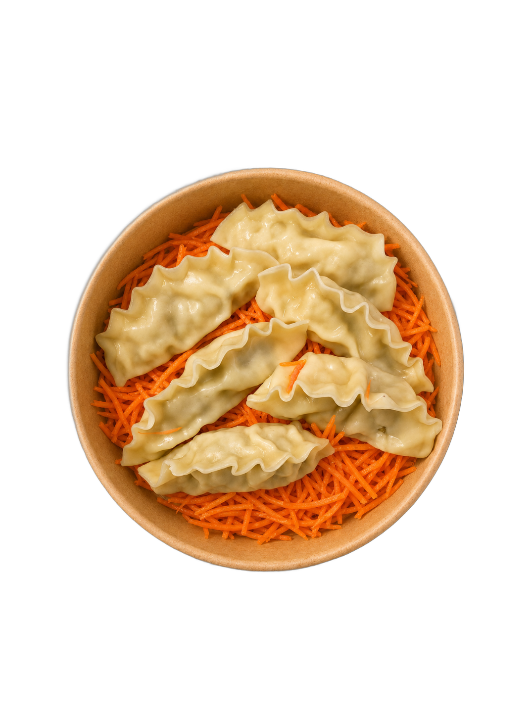 Gedämpfte Rindfleisch-Dumplings mit BBQ-Geschmack (6 Stück)